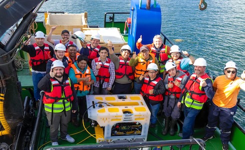 Şili'de ROV Eğitimi!